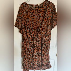 Xl Animal print dress